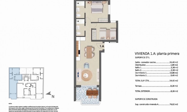 Nieuwbouw woningen - Appartement - Pilar de la Horadada - Torre de la Horadada