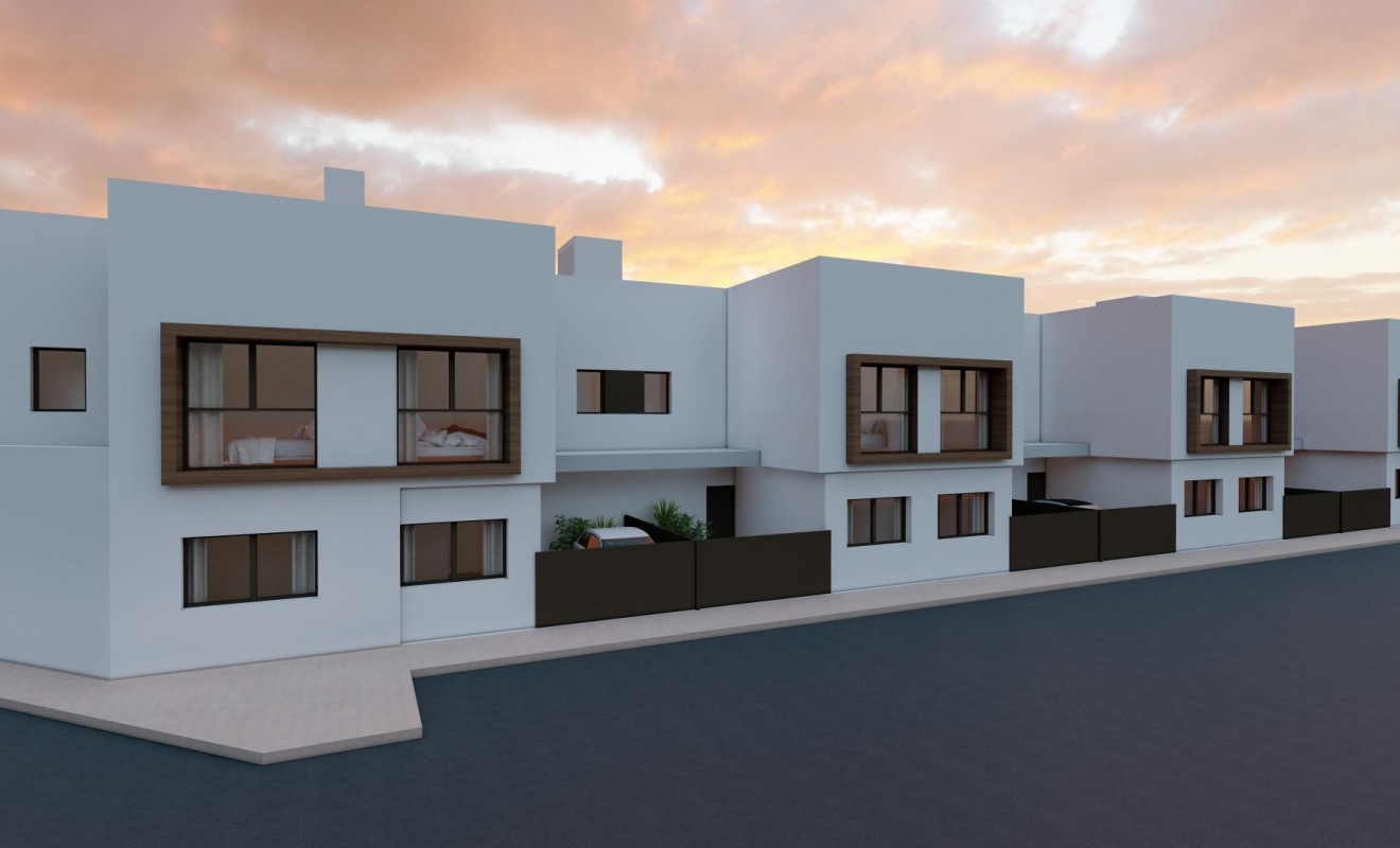 Nieuwbouw woningen - Town House - San Javier - pueblo