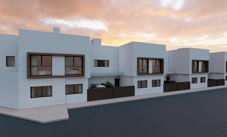 Nieuwbouw woningen - Town House - San Javier - pueblo
