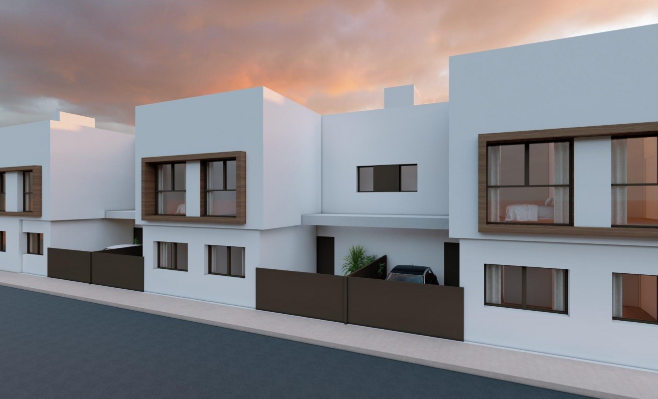 Nieuwbouw woningen - Town House - San Javier - pueblo