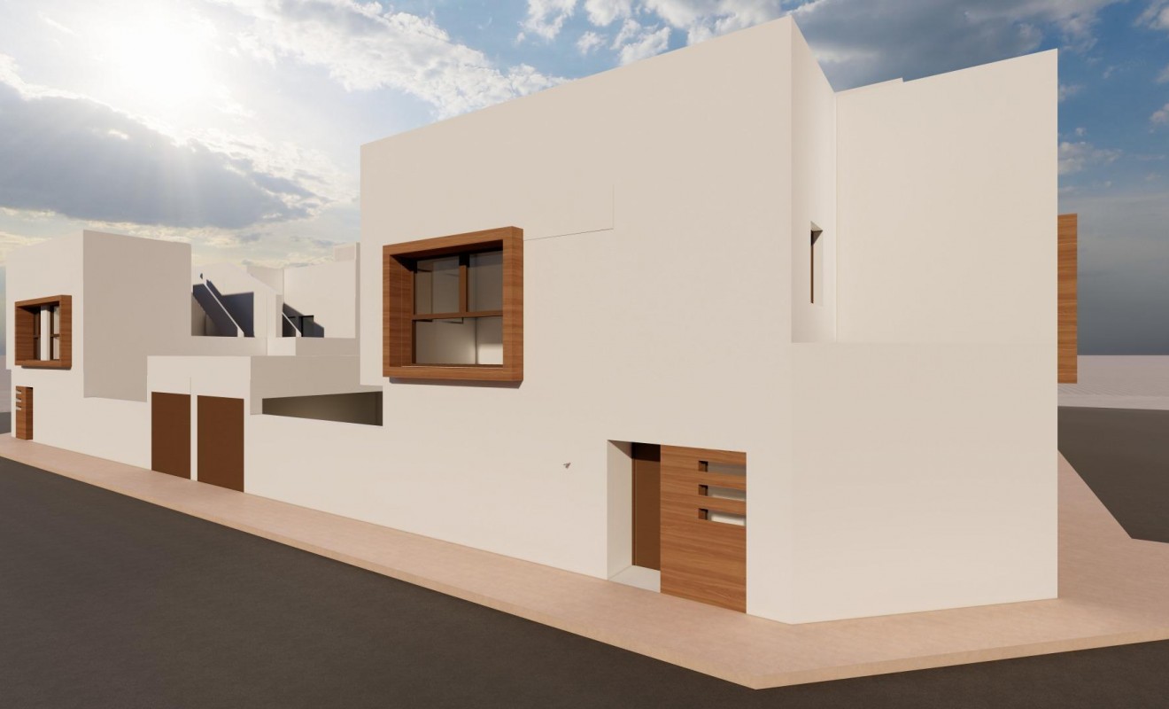 Nieuwbouw woningen - Town House - San Javier - pueblo