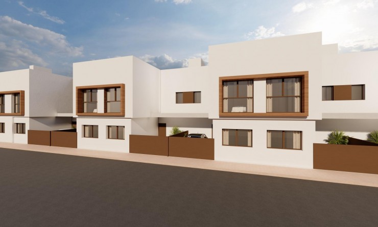 Nieuwbouw woningen - Town House - San Javier - pueblo