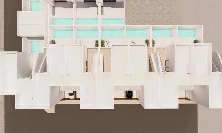 Nieuwbouw woningen - Town House - San Javier - pueblo