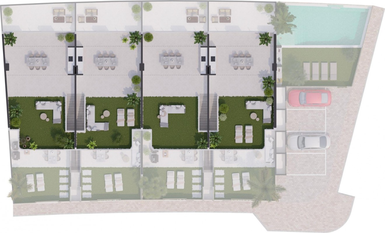 Nieuwbouw woningen - Bungalow - San Pedro del Pinatar - Los Cuarteros