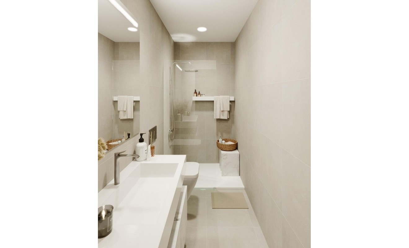 Nieuwbouw woningen - Ground Floor Bungalow - Puerto de mazarron - Playa Negra