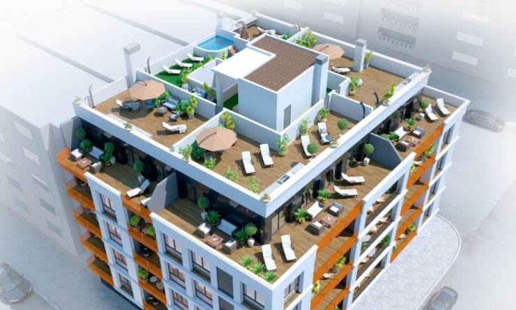 Nieuwbouw woningen - Penthouse - Torrevieja - Parque de las Naciones