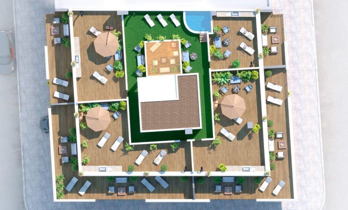 Nieuwbouw woningen - Penthouse - Torrevieja - Parque de las Naciones