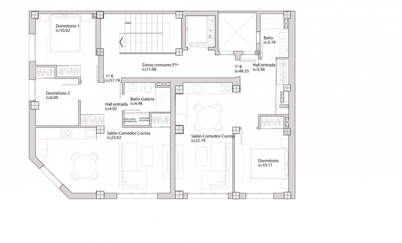 Nieuwbouw woningen - Apartamento - Guardamar del Segura - CENTRO