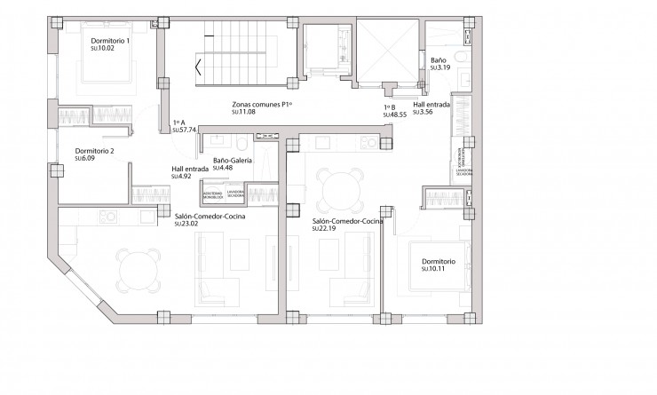 Nieuwbouw woningen - Apartamento - Guardamar del Segura - CENTRO