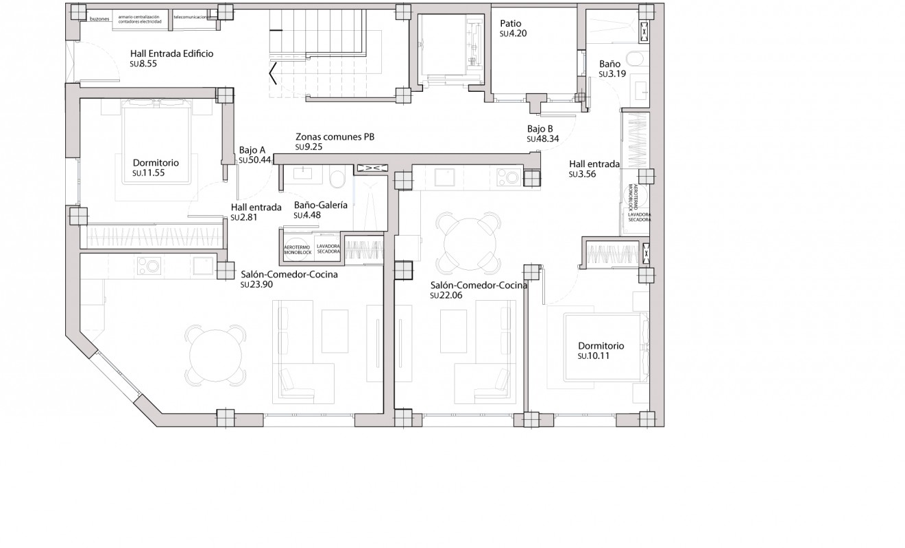 Nieuwbouw woningen - Apartamento - Guardamar del Segura - CENTRO