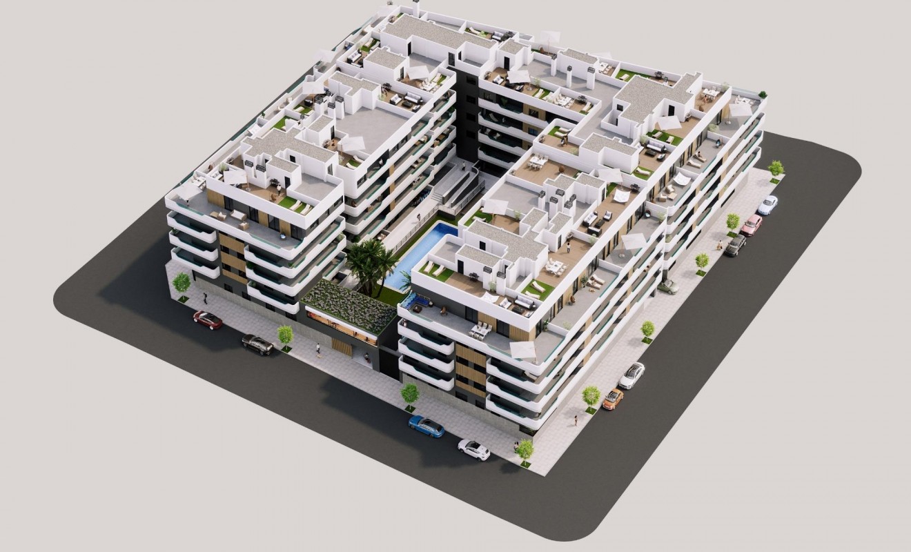 Nieuwbouw woningen - Appartement - Santa Pola - Estacion de autobuses