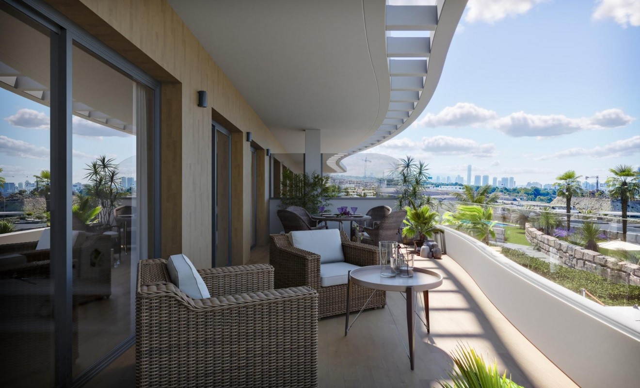 Nieuwbouw woningen - Appartement - Finestrat - Campana garden