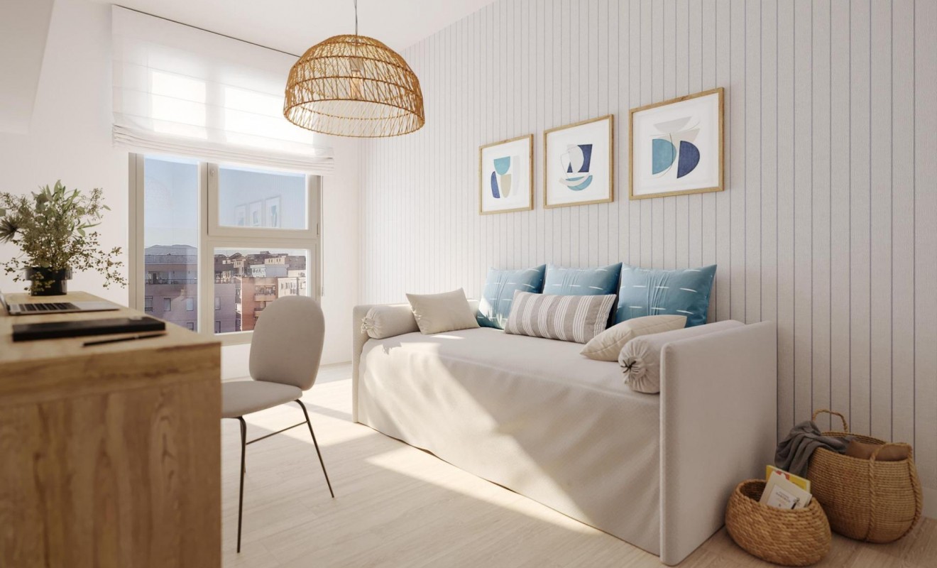 Nieuwbouw woningen - Appartement - Alicante - Benalua