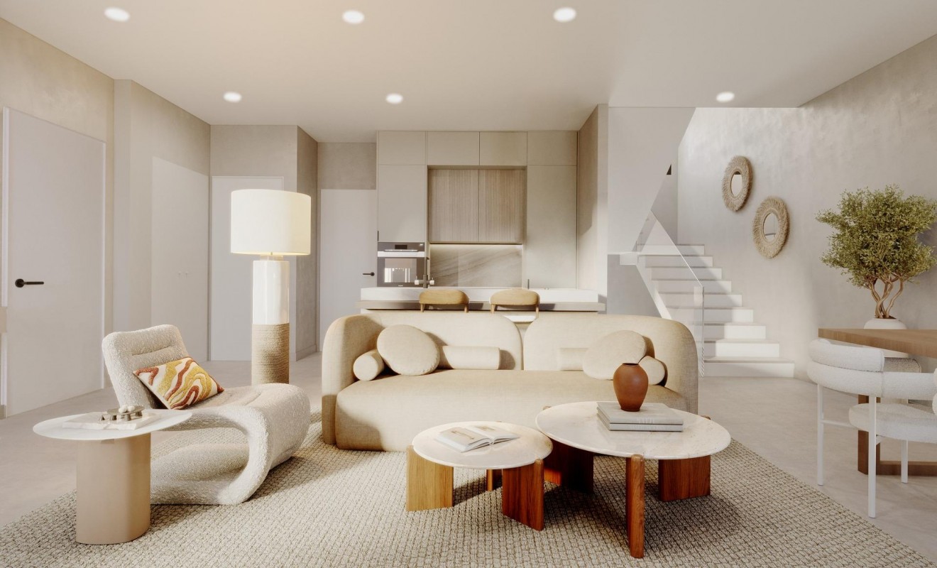 Nieuwbouw woningen - Town House - Mojacar - Playa de la Mena