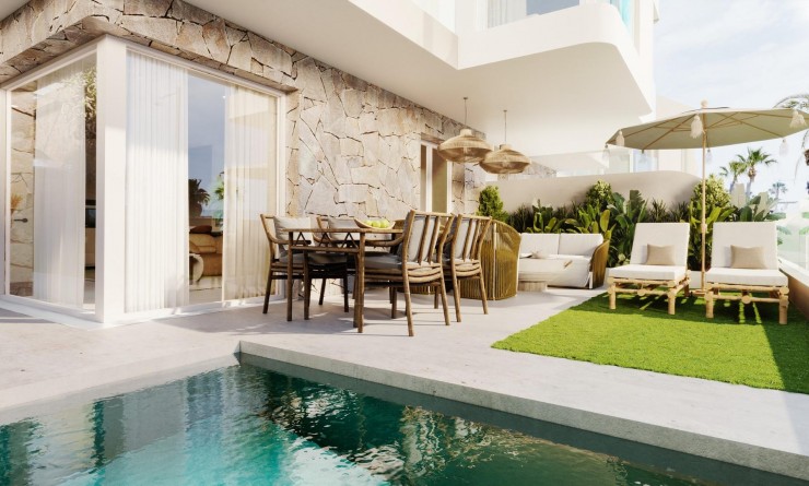 Nieuwbouw woningen - Town House - Mojacar - Playa de la Mena