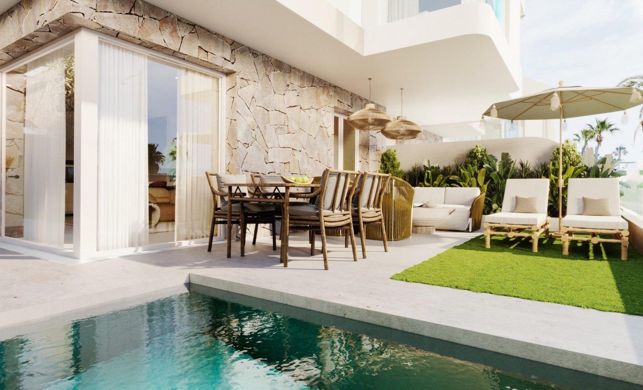 Nieuwbouw woningen - Semidetached - Mojacar - Playa de la Mena