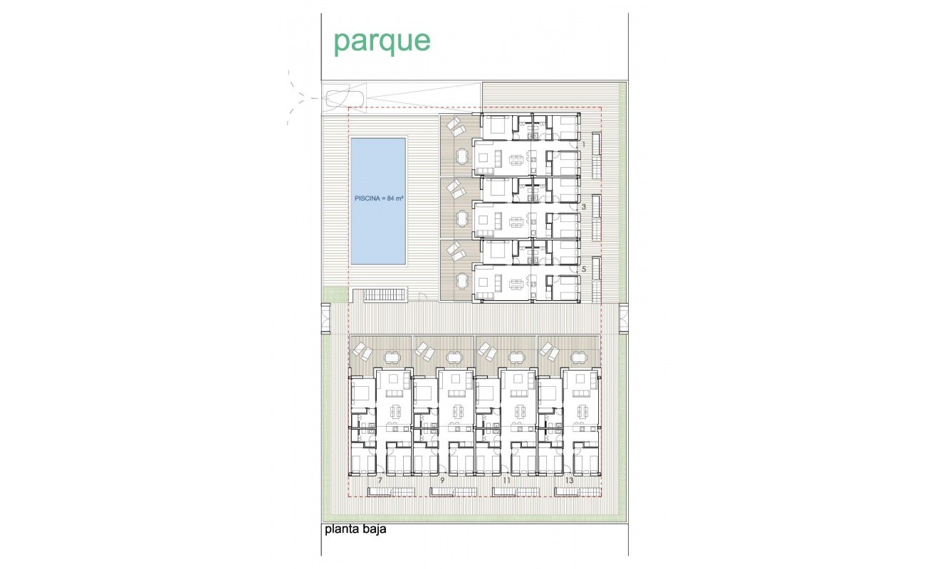 Nieuwbouw woningen - Bungalow - Bigastro - Loma Alta