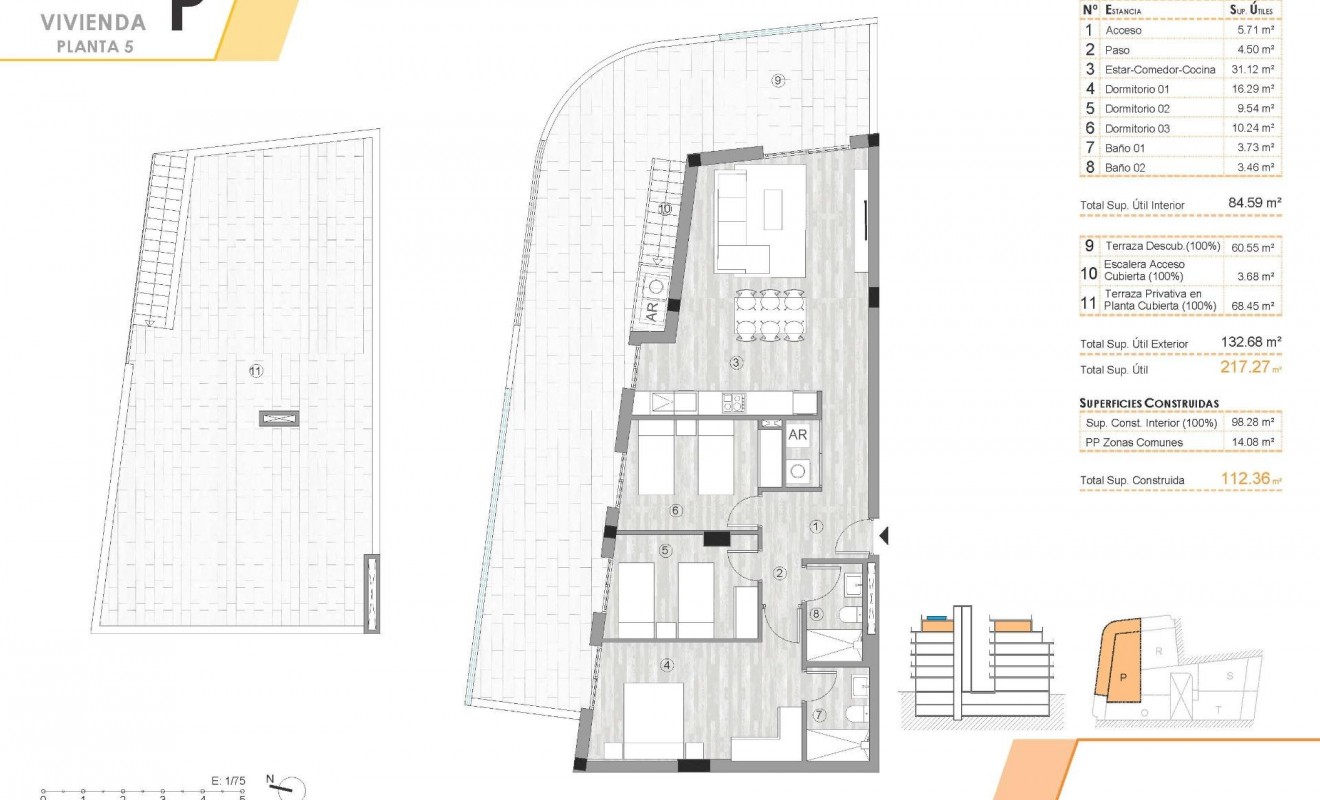 Nieuwbouw woningen - Penthouse - Torrevieja - Centro