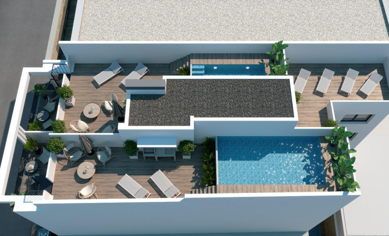 Nieuwbouw woningen - Appartement - Torrevieja - Playa de El Cura