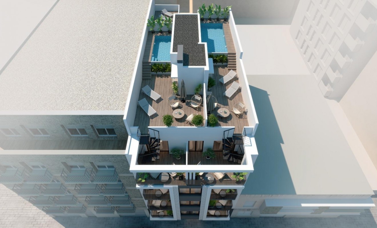 Nieuwbouw woningen - Appartement - Torrevieja - Playa de El Cura