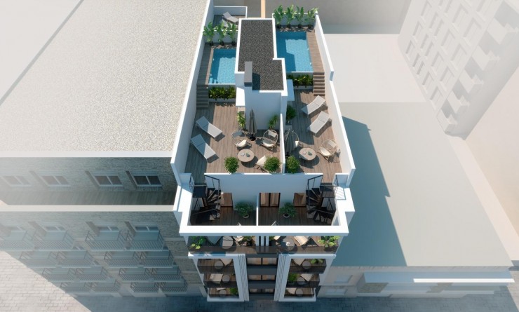 Nieuwbouw woningen - Appartement - Torrevieja - Playa de El Cura