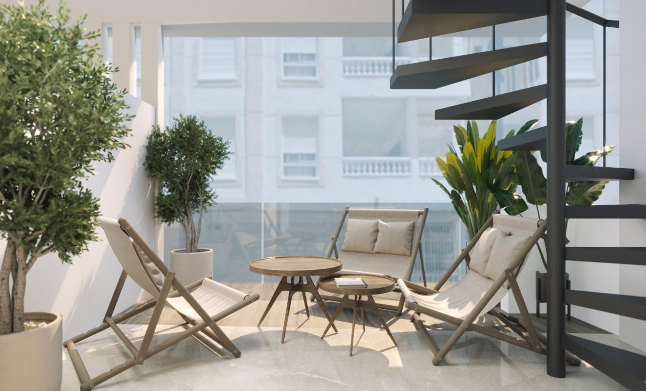 Nieuwbouw woningen - Penthouse - Torrevieja - Playa de El Cura