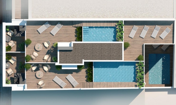 Nieuwbouw woningen - Penthouse - Torrevieja - Playa de El Cura