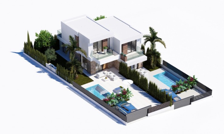 Nieuwbouw woningen - Semi - Detached Villa - Benidorm - Alicante