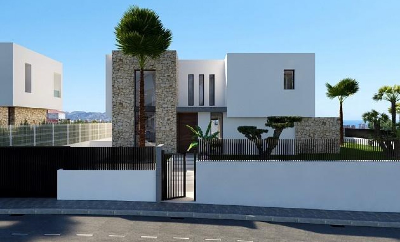 Nieuwbouw woningen - Villa - Benidorm - Alicante
