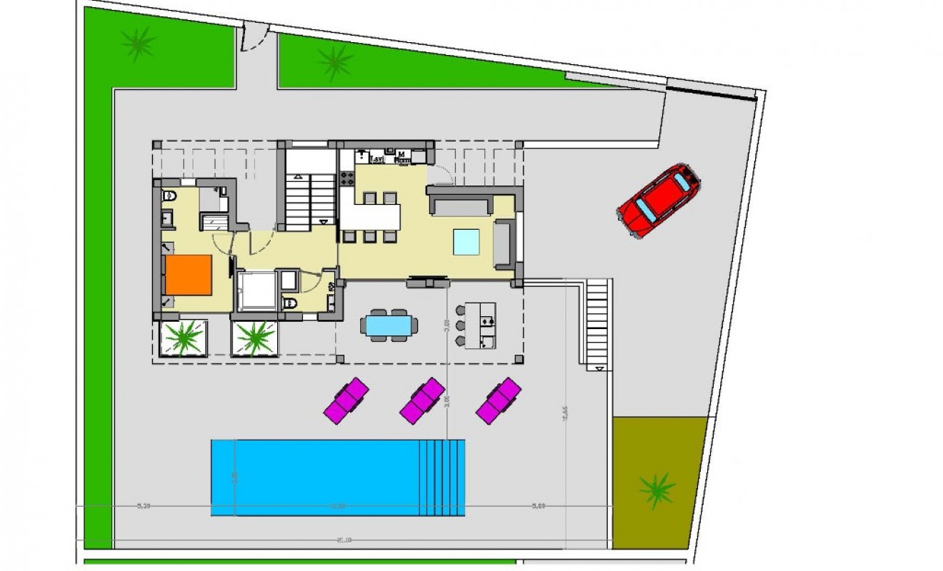 Nouvelle construction - Villa - Ciudad quesada
