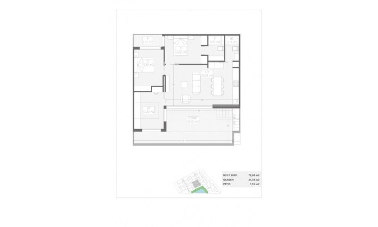 Nieuwbouw woningen - Appartement - San Pedro del Pinatar