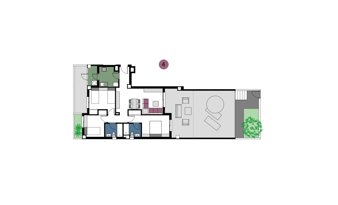 New Build - Apartment - Mil Palmeras
