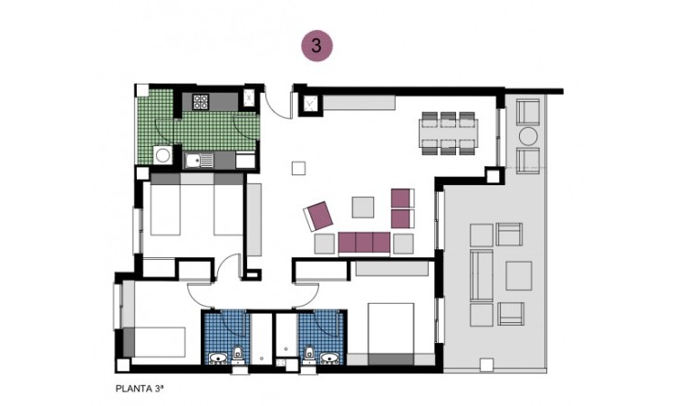 New Build - Apartment - Mil Palmeras