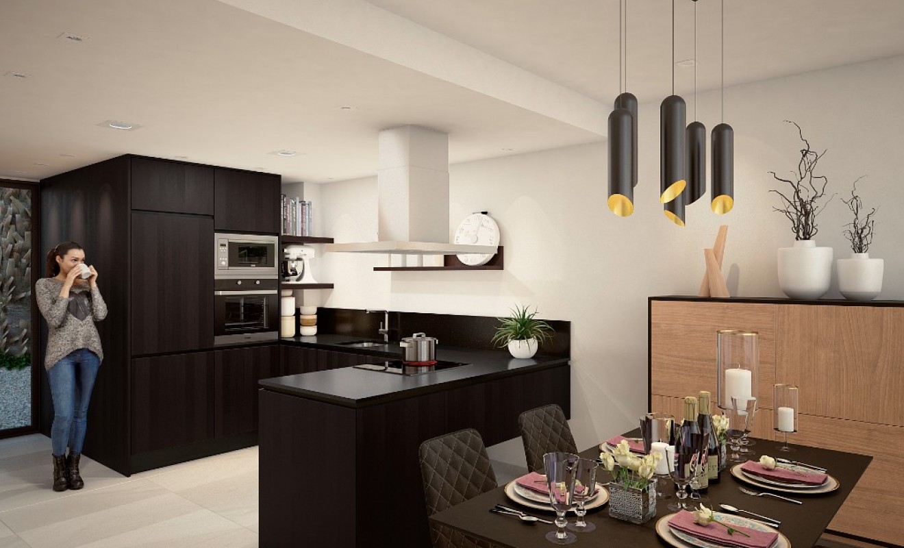 Nieuwbouw woningen - Herenhuis - Algorfa - La Finca Golf Resort