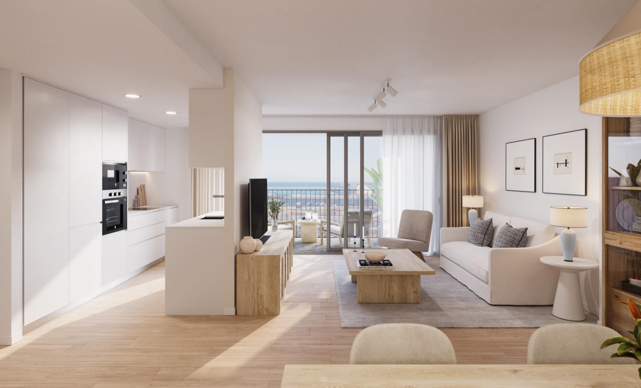 Nieuwbouw woningen - Appartement - Alicante - Benalua