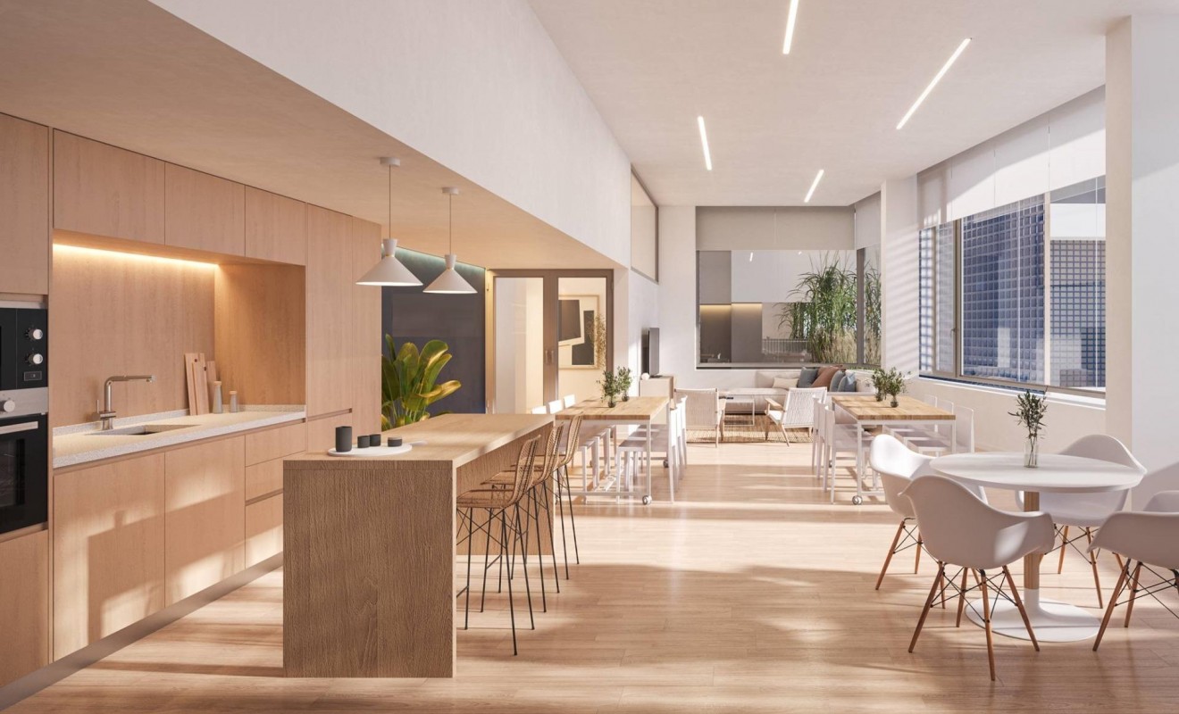 Nieuwbouw woningen - Appartement - Alicante - Benalua