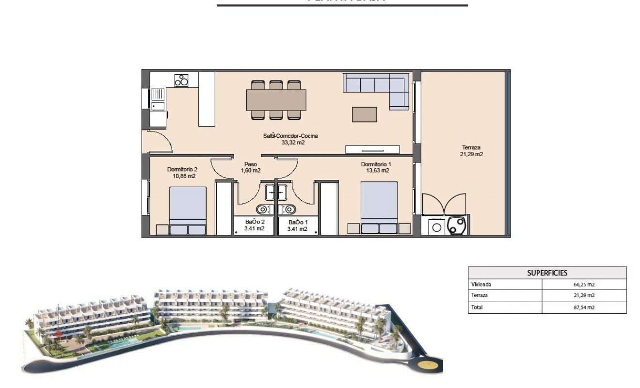 Nieuwbouw woningen - Appartement - Finestrat - Balcon de finestrat