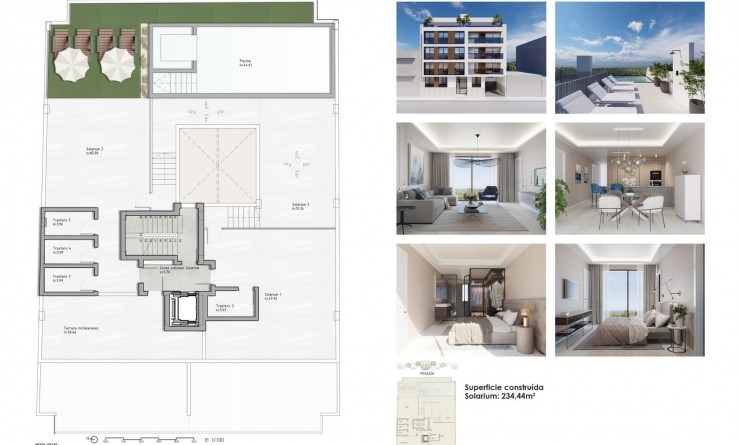 Nouvelle construction - Ground floor apartment - Guardamar del Segura - Pueblo