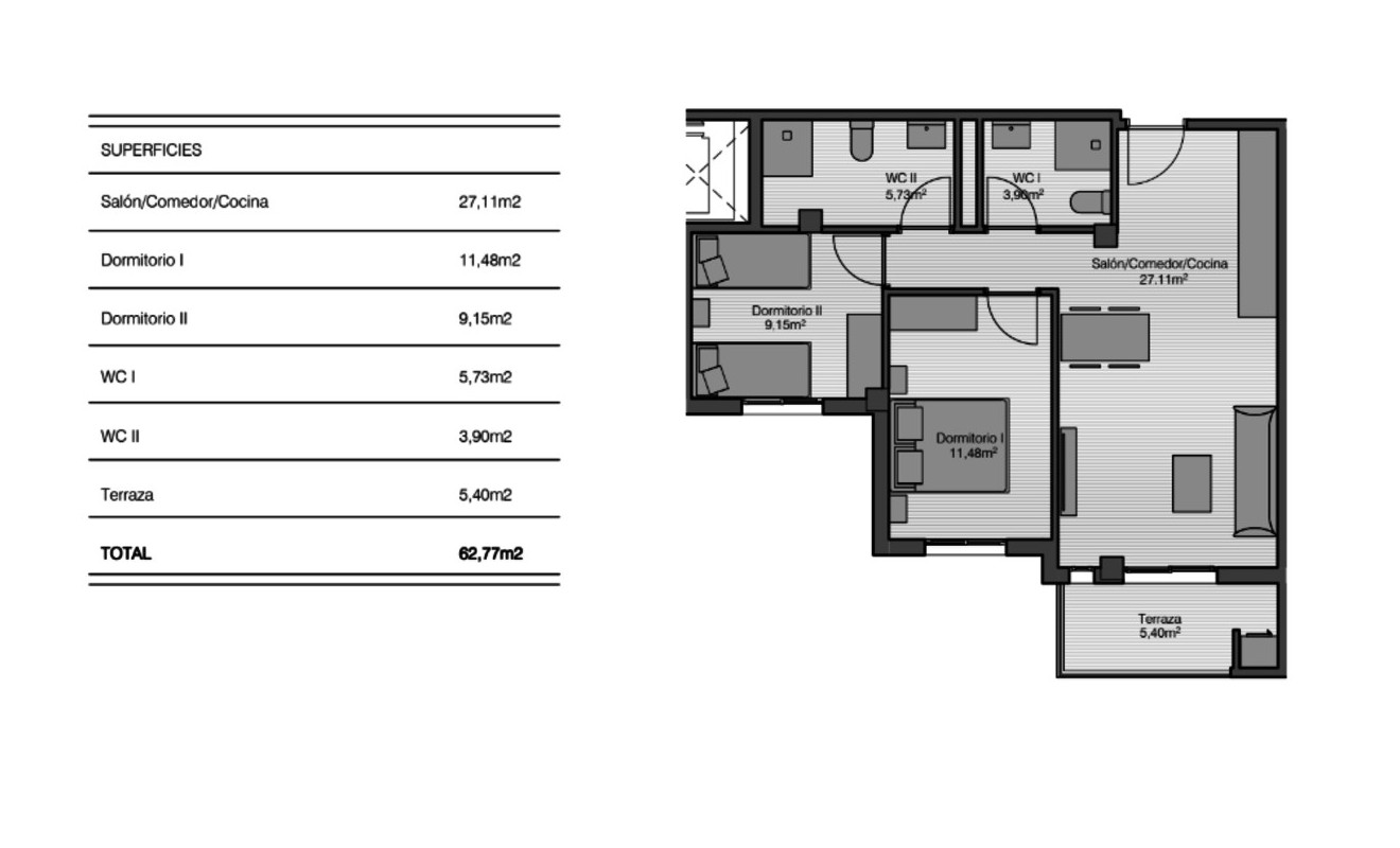 Wederverkoop - Appartement - San Miguel de Salinas