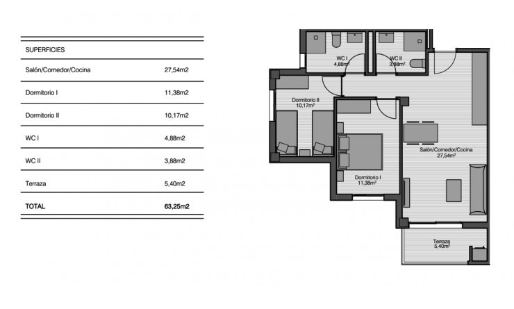 Sale - Apartment - San Miguel de Salinas