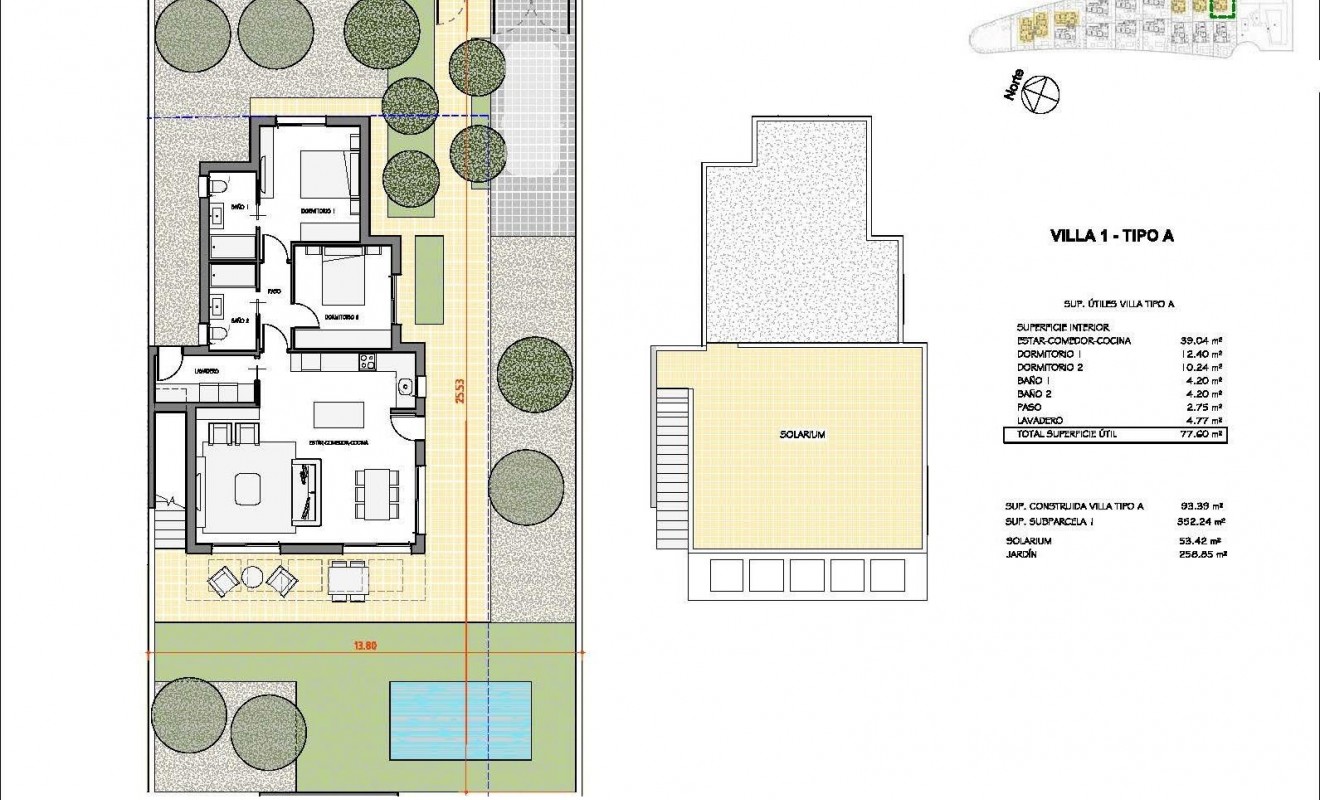 Nouvelle construction - Villa - Fuente Álamo - Hacienda Del Álamo Golf