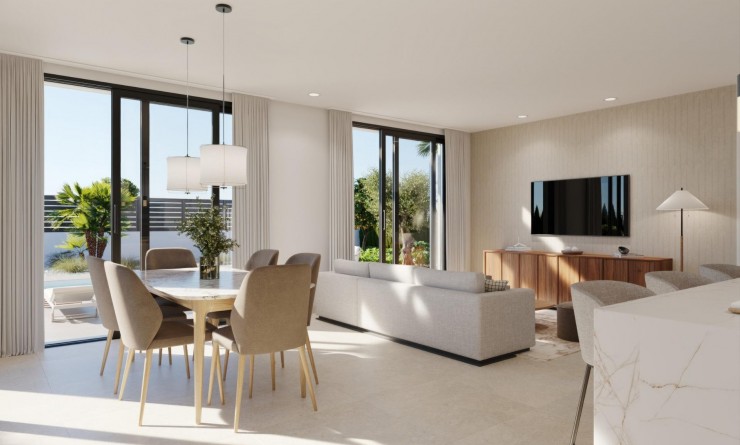 Nouvelle construction - Villa - Fuente Álamo - Hacienda Del Álamo Golf