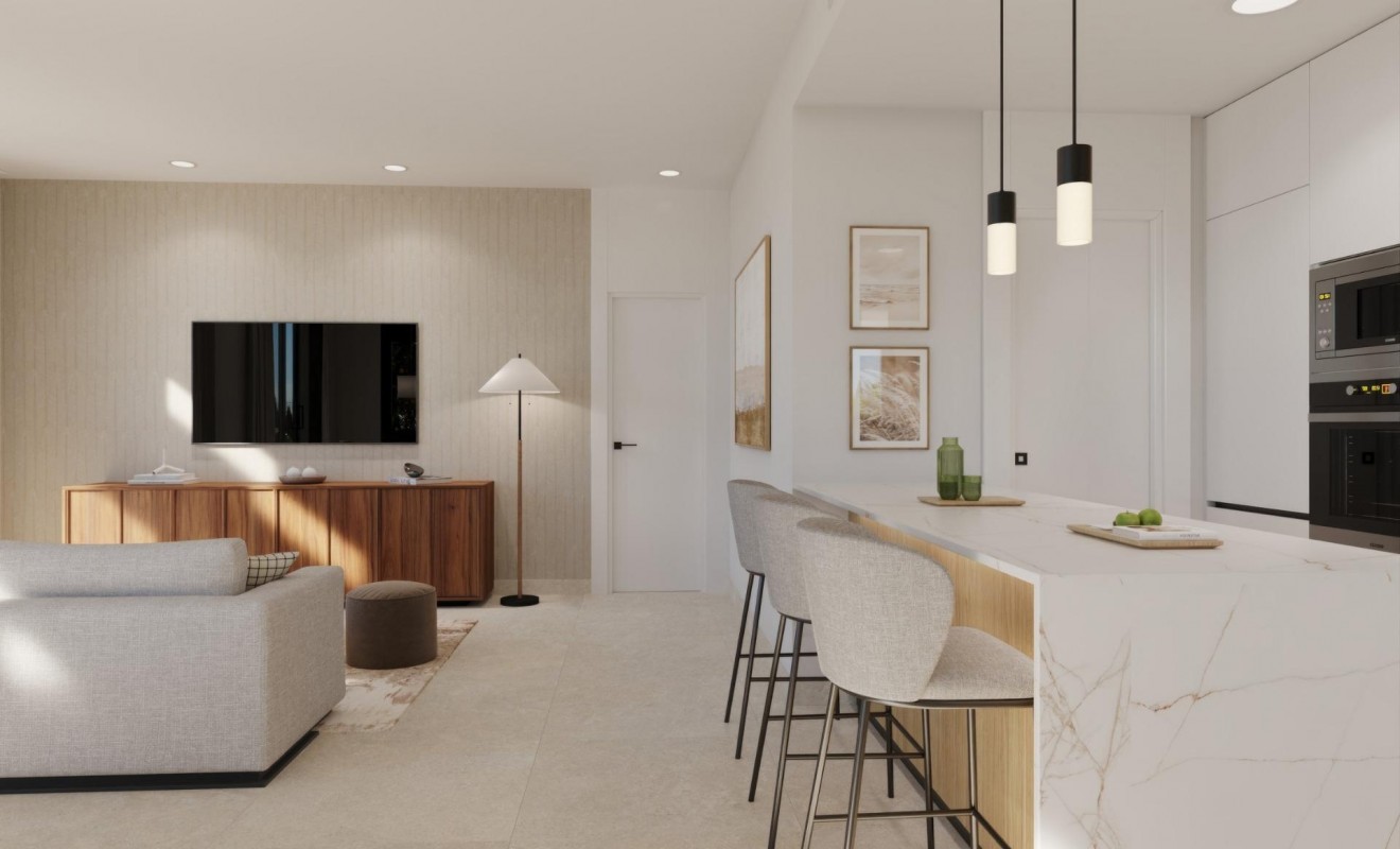 Nouvelle construction - Villa - Fuente Álamo - Hacienda Del Álamo Golf