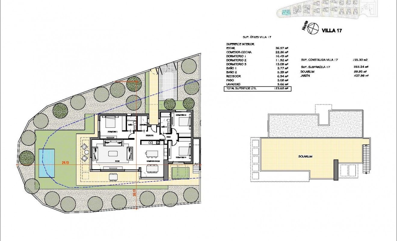 Nouvelle construction - Villa - Fuente Álamo - Hacienda Del Álamo Golf