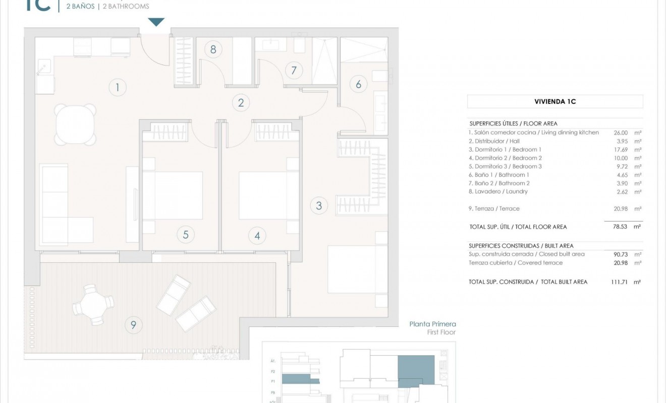Nieuwbouw woningen - Appartement - Benijofar - Pueblo
