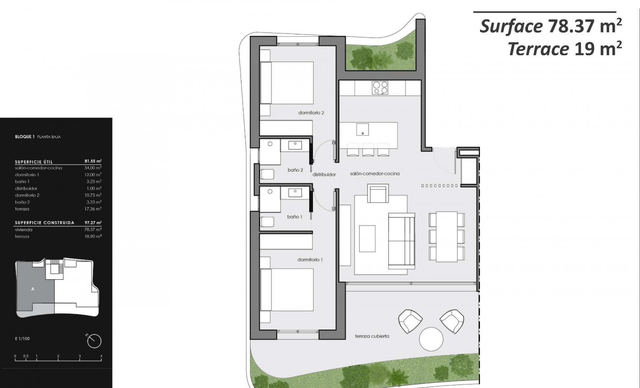 Nieuwbouw woningen - Ground floor apartment - Guardamar del Segura - EL RASO