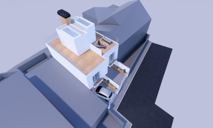 Nieuwbouw woningen - Town House - Cartagena - La Azohía