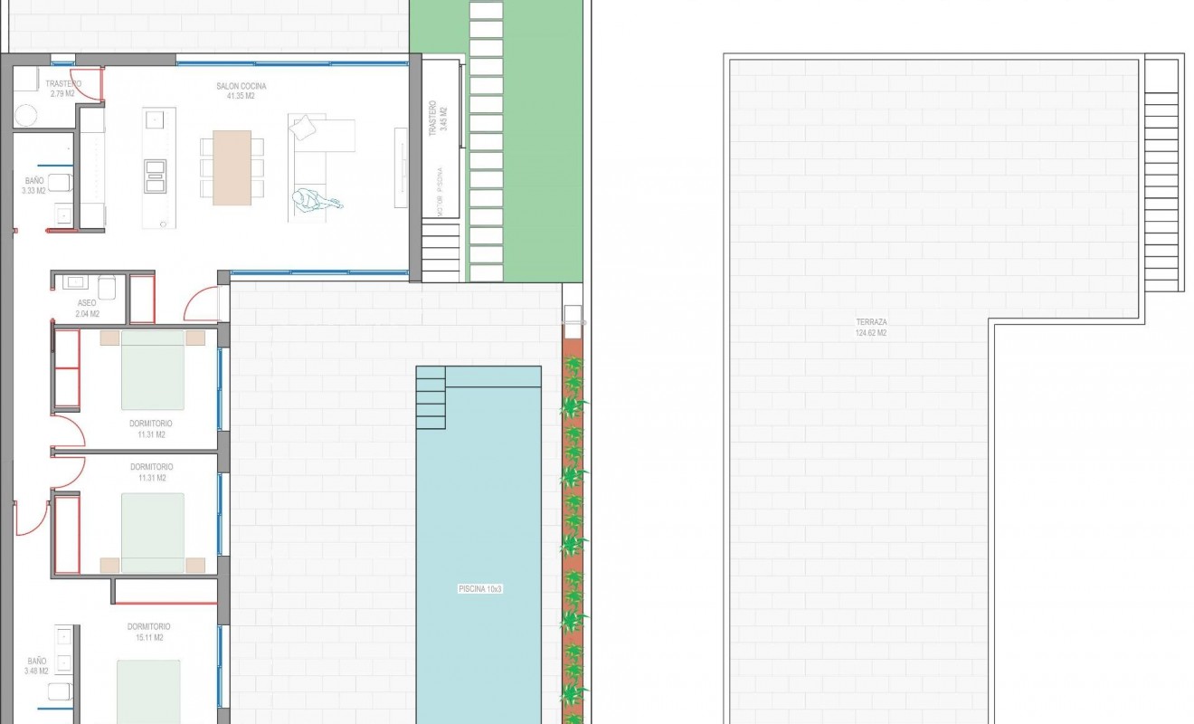 Nouvelle construction - Villa - Los Alcázares - Serena Golf
