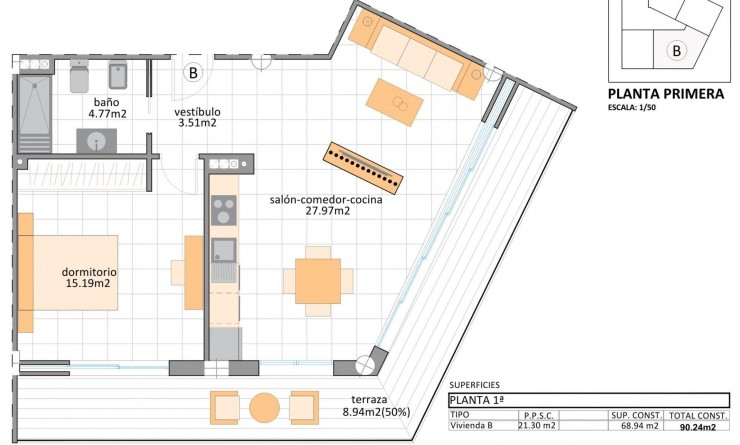 Nouvelle construction - Appartement - San Pedro del Pinatar - Lo pagan