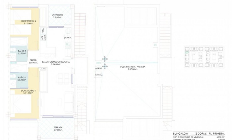 Nieuwbouw woningen - Bungalow - Torrevieja - Los balcones